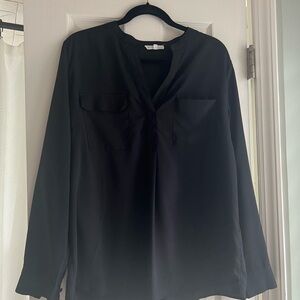 Elegant Black Women's Blouse